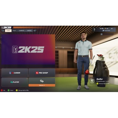 Гра консольна PS5 PGA 2K25, BD диск Гра консольна PS5 PGA 2K25, BD диск