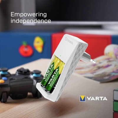 Зарядний пристрій Varta Mini Charger 2хNI MH AA2100 мА•год Зарядний пристрій Varta Mini Charger 2хNI MH AA2100 мА•год