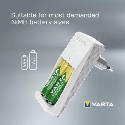 Зарядний пристрій Varta Mini Charger 2хNI MH AA2100 мА•год Зарядний пристрій Varta Mini Charger 2хNI MH AA2100 мА•год