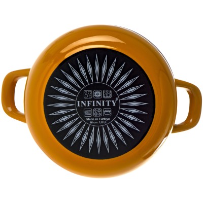 Каструля INFINITY SCE-P351 /cк.кр/24 см / 6 л /Yellow (6873763) Каструля INFINITY SCE-P351 /cк.кр/24 см / 6 л /Yellow (6873763)
