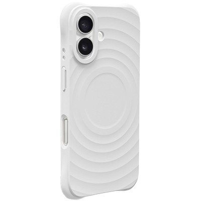 Чохол TPU Orbit with MagSafe для Apple iPhone 16 (6.1") White Чохол TPU Orbit with MagSafe для Apple iPhone 16 (6.1") White