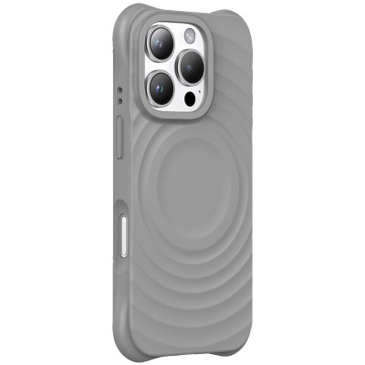 Чохол TPU Orbit with MagSafe для Apple iPhone 16 Pro (6.3") Dark Grey Чохол TPU Orbit with MagSafe для Apple iPhone 16 Pro (6.3") Dark Grey