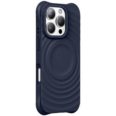Чохол TPU Orbit with MagSafe для Apple iPhone 16 Pro Max (6.9") Dark Blue Чохол TPU Orbit with MagSafe для Apple iPhone 16 Pro Max (6.9") Dark Blue