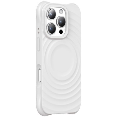Чохол TPU Orbit with MagSafe для Apple iPhone 16 Pro Max (6.9") White Чохол TPU Orbit with MagSafe для Apple iPhone 16 Pro Max (6.9") White