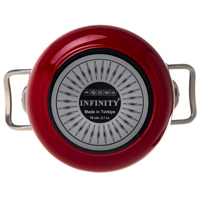 Каструля INFINITY SCE-P450 /люкс/cк.кр/24 см / 6.5 л /Red (6873723) Каструля INFINITY SCE-P450 /люкс/cк.кр/24 см / 6.5 л /Red (6873723)