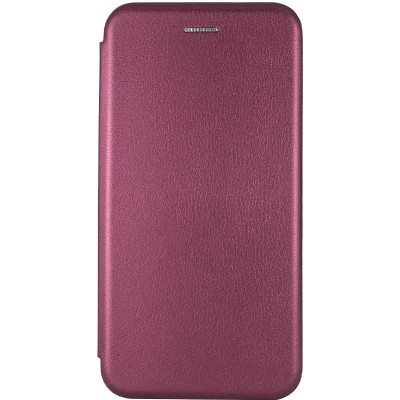 Шкіряний чохол-книжка Classy для Apple iPhone 13 (6.1") Бордовий Шкіряний чохол-книжка Classy для Apple iPhone 13 (6.1") Бордовий