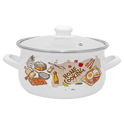 Каструля INFINITY SD-1532 /скл.кр/24 см/6 л/Home cooking (6788063) Каструля INFINITY SD-1532 /скл.кр/24 см/6 л/Home cooking (6788063)