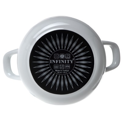 Каструля INFINITY SD-1620 ск.кр/24 см / 6 л /Feather (6873775) Каструля INFINITY SD-1620 ск.кр/24 см / 6 л /Feather (6873775)