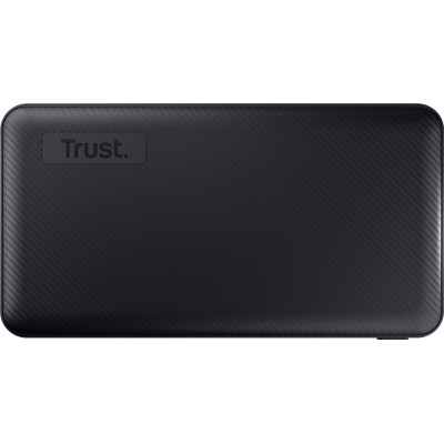 Акумулятор портативний літій-іонний power bank Trust Primo ECO, 10000мА·год, 2хUSB-A/USB-C, 15W, чорний Акумулятор портативний літій-іонний power bank Trust Primo ECO, 10000мА·год, 2хUSB-A/USB-C, 15W, чорний