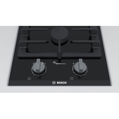 Варильна поверхня Bosch газова на склі, 30см, Доміно, чавун, чорний (PRB3A6B70) Варильна поверхня Bosch газова на склі, 30см, Доміно, чавун, чорний (PRB3A6B70)