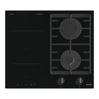Варильна поверхня Gorenje комбінована (2 газ + 2 інд), 60см, чорний (GCI691BSC) Варильна поверхня Gorenje комбінована (2 газ + 2 інд), 60см, чорний (GCI691BSC)