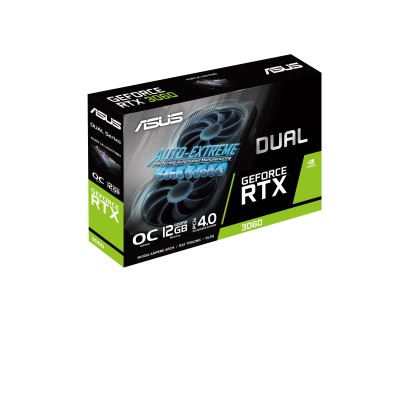 Відеокарта ASUS GeForce RTX 3060 12GB GDDR6 DUAL OC V2 DUAL-RTX3060-O12G-V2 (90YV0GB2-M0NA10) Відеокарта ASUS GeForce RTX 3060 12GB GDDR6 DUAL OC V2 DUAL-RTX3060-O12G-V2 (90YV0GB2-M0NA10)