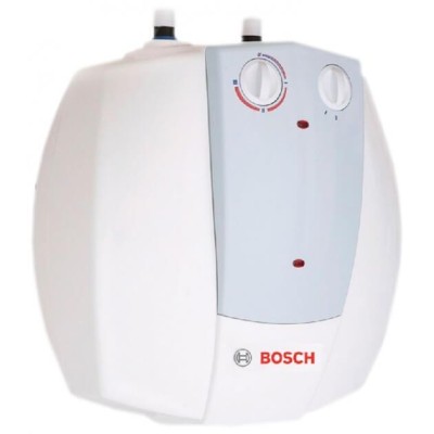 Водонагрівач електр. BOSCH компакт Tronic 2000 T Mini, 10л, 1,5кВт, монтаж під мийкою, мех. кер-ння, B, білий (7736504743) Водонагрівач електр. BOSCH компакт Tronic 2000 T Mini, 10л, 1,5кВт, монтаж під мийкою, мех. кер-ння, B, білий (7736504743)