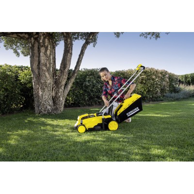 Газонокосарка акумуляторна Karcher LMO 18-33 Battery 18В 33см 35-65мм (без АКБ та ЗП)