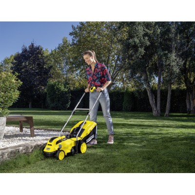 Газонокосарка акумуляторна Karcher LMO 18-33 Battery 18В 33см 35-65мм (без АКБ та ЗП)