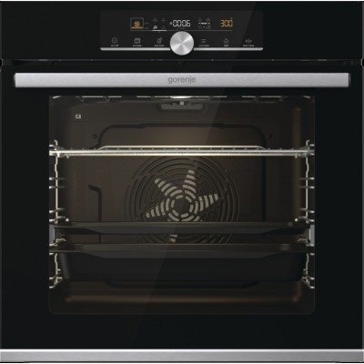 Духова шафа Gorenje духова електрична, 77л, A+, дисплей, піроліз, чорний (BPSX6747A05BG) Духова шафа Gorenje духова електрична, 77л, A+, дисплей, піроліз, чорний (BPSX6747A05BG)