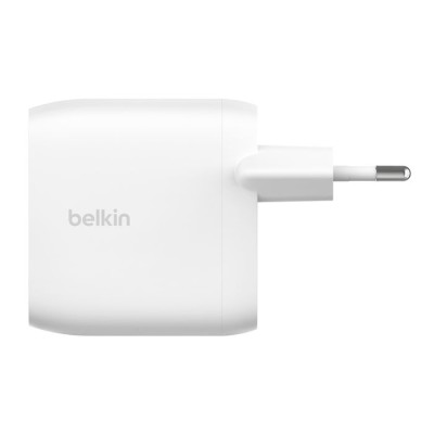 Зарядний пристрій мережевий Belkin 60Вт 2хUSB-С PD PPS, білий (WCB010VFWH) Зарядний пристрій мережевий Belkin 60Вт 2хUSB-С PD PPS, білий (WCB010VFWH)