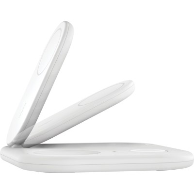 Зарядний пристрій бездротовий Belkin 3в1 Magnetic Foldable iPhone/Watch/AirPods, Qi2 15Вт, білий (WIZ029VFWH) Зарядний пристрій бездротовий Belkin 3в1 Magnetic Foldable iPhone/Watch/AirPods, Qi2 15Вт, білий (WIZ029VFWH)
