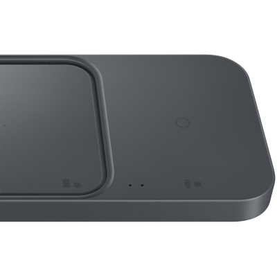 Зарядний пристрій бездротовий Samsung Duo 15Вт, сірий темний (EP-P5400BBEGEU)
