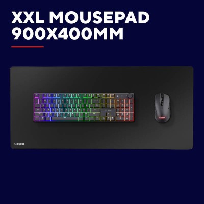 Ігрова поверхня Trust GXT 759, XXL (900x400x3мм), чорний Ігрова поверхня Trust GXT 759, XXL (900x400x3мм), чорний