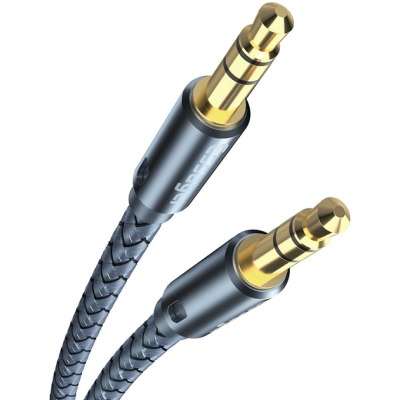 Кабель ESSAGER Monster Aux Cable Speaker Wire 3.5mm Jack Audio Cable For Car Headphone Adapter Male Jack to Jack 3.5 mm 2M (EYP3