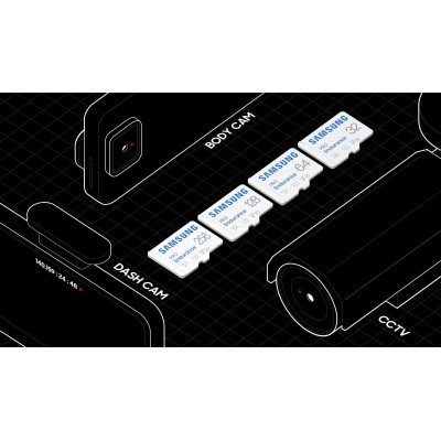 Карта пам'яті Samsung microSD 128GB C10 UHS-I R180MB/s PRO Endurance + SD Карта пам'яті Samsung microSD 128GB C10 UHS-I R180MB/s PRO Endurance + SD