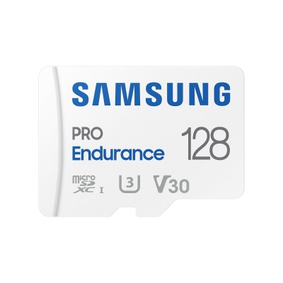 Карта пам'яті Samsung microSD 128GB C10 UHS-I R180MB/s PRO Endurance + SD Карта пам'яті Samsung microSD 128GB C10 UHS-I R180MB/s PRO Endurance + SD