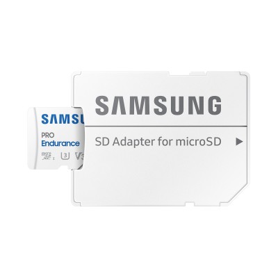 Карта пам'яті Samsung microSD 128GB C10 UHS-I R180MB/s PRO Endurance + SD Карта пам'яті Samsung microSD 128GB C10 UHS-I R180MB/s PRO Endurance + SD