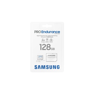 Карта пам'яті Samsung microSD 128GB C10 UHS-I R180MB/s PRO Endurance + SD Карта пам'яті Samsung microSD 128GB C10 UHS-I R180MB/s PRO Endurance + SD