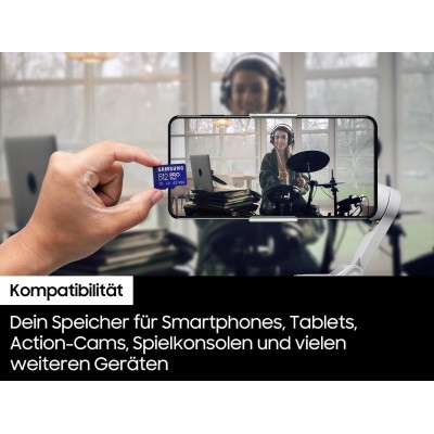 Карта пам'яті Samsung microSDXC 128GB C10 UHS-I R180MB/s PRO Plus Карта пам'яті Samsung microSDXC 128GB C10 UHS-I R180MB/s PRO Plus