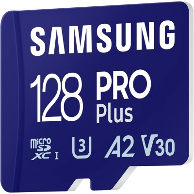 Карта пам'яті Samsung microSDXC 128GB C10 UHS-I R180MB/s PRO Plus Карта пам'яті Samsung microSDXC 128GB C10 UHS-I R180MB/s PRO Plus