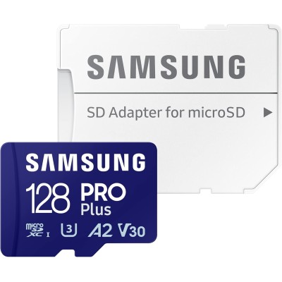 Карта пам'яті Samsung microSDXC 128GB C10 UHS-I R180MB/s PRO Plus Карта пам'яті Samsung microSDXC 128GB C10 UHS-I R180MB/s PRO Plus