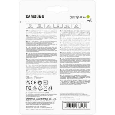 Карта пам'яті Samsung microSDXC 128GB C10 UHS-I R180MB/s PRO Plus Карта пам'яті Samsung microSDXC 128GB C10 UHS-I R180MB/s PRO Plus