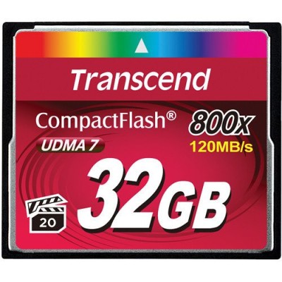Карта пам'яті Transcend CF 32GB 800X (TS32GCF800)