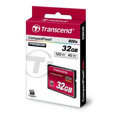 Карта пам'яті Transcend CF 32GB 800X (TS32GCF800)