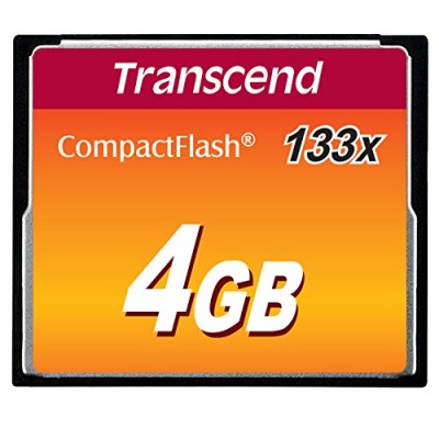 Карта пам'яті Transcend CF 4GB 133X (TS4GCF133) Карта пам'яті Transcend CF 4GB 133X (TS4GCF133)