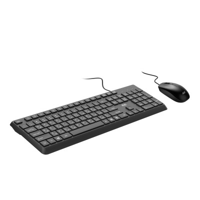 Комплект клавіатура та миша 2E MK405 USB-A, EN/UK/RU, чорний (2E-MK405UBK) Комплект клавіатура та миша 2E MK405 USB-A, EN/UK/RU, чорний (2E-MK405UBK)