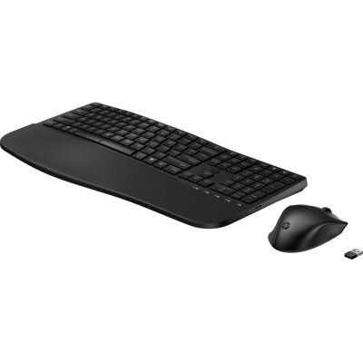 Комплект клавіатура та миша НР 680 Comfort Dual-Mode, BT, EN/UK, чорний Комплект клавіатура та миша НР 680 Comfort Dual-Mode, BT, EN/UK, чорний