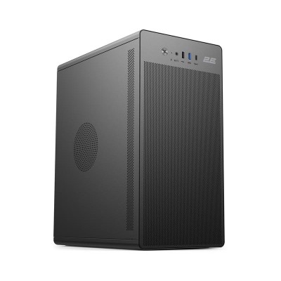 Корпус 2E Credo V285B без БЖ, 1xUSB3.0, 1х USB 2.0, 1xUSB Type-C, 1x120мм, VGA 300мм, mATX, чорний (2E-V285B) Корпус 2E Credo V285B без БЖ, 1xUSB3.0, 1х USB 2.0, 1xUSB Type-C, 1x120мм, VGA 300мм, mATX, чорний (2E-V285B)