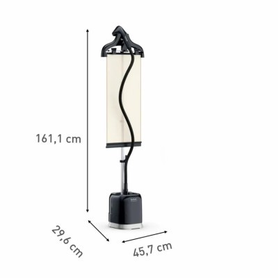 Відпарювач Tefal вертикальний Pro Style Garment, 2000Вт, 1500мл, постійна пара - 42гр, чорний (IT3480E1) Відпарювач Tefal вертикальний Pro Style Garment, 2000Вт, 1500мл, постійна пара - 42гр, чорний (IT3480E1)