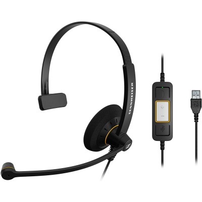 Гарнітура комп'ютерна моно On-Ear EPOS IMPACT SC 30 USB ML, USB, односпрямований, сертифікат Microso (1000550) Гарнітура комп'ютерна моно On-Ear EPOS IMPACT SC 30 USB ML, USB, односпрямований, сертифікат Microso (1000550)