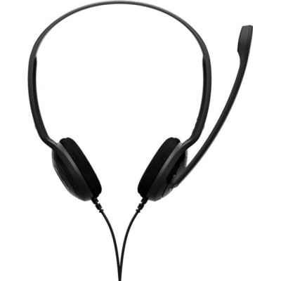Гарнітура комп'ютерна стерео On-Ear EPOS PC 3 Chat, 2x3.5мм, односпрямований, 2м, Чорний (1000430) Гарнітура комп'ютерна стерео On-Ear EPOS PC 3 Chat, 2x3.5мм, односпрямований, 2м, Чорний (1000430)