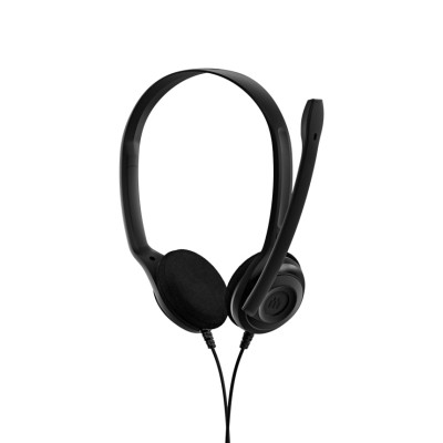Гарнітура комп'ютерна стерео On-Ear EPOS PC 5 Chat, 3.5мм, односпрямований, 2м, Чорний (1000445) Гарнітура комп'ютерна стерео On-Ear EPOS PC 5 Chat, 3.5мм, односпрямований, 2м, Чорний (1000445)