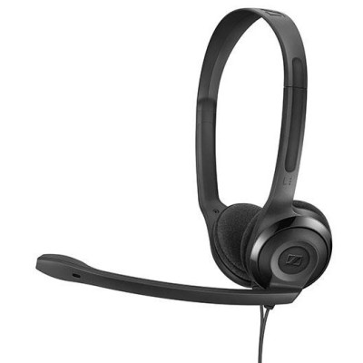 Гарнітура комп'ютерна стерео On-Ear EPOS PC 5 Chat, 3.5мм, односпрямований, 2м, Чорний (1000445) Гарнітура комп'ютерна стерео On-Ear EPOS PC 5 Chat, 3.5мм, односпрямований, 2м, Чорний (1000445)