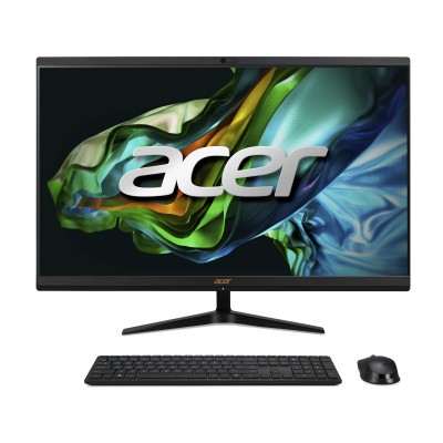 Комп'ютер персональний моноблок Acer Aspire C27-1800 27" FHD, Intel i3-1305U, 16GB, F512GB, UMA, WiFi, кл+м, без ОС, чорний (DQ.