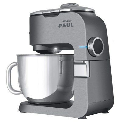 Кухонна машина Sencor Paul 1500Вт, чаша-метал, корпус-метал/пластик, насадок-19, метал (STM7900)