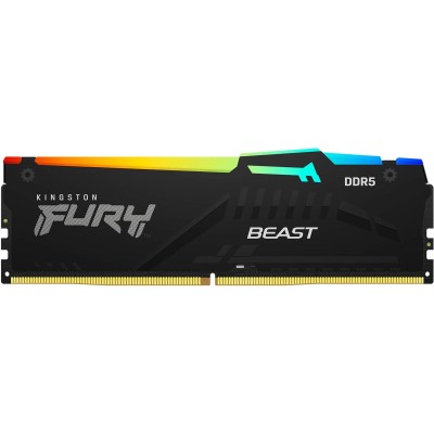 Пам'ять ПК Kingston DDR5 8GB 5600 FURY Beast (KF556C40BB-8) Пам'ять ПК Kingston DDR5 8GB 5600 FURY Beast (KF556C40BB-8)