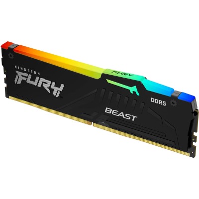 Пам'ять ПК Kingston DDR5 8GB 5600 FURY Beast (KF556C40BB-8) Пам'ять ПК Kingston DDR5 8GB 5600 FURY Beast (KF556C40BB-8)