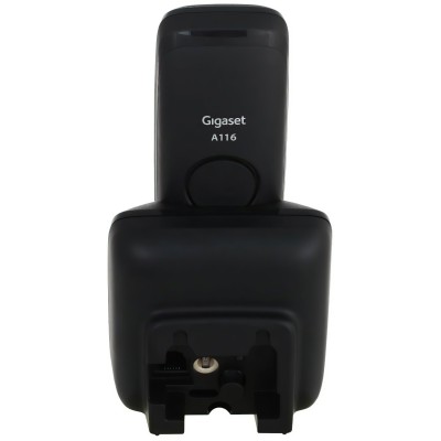 Радіотелефон DECT Gigaset A116, чорний