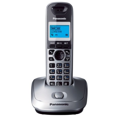 Радіотелефон DECT Panasonic KX-TG2511UAM, Metallic Радіотелефон DECT Panasonic KX-TG2511UAM, Metallic